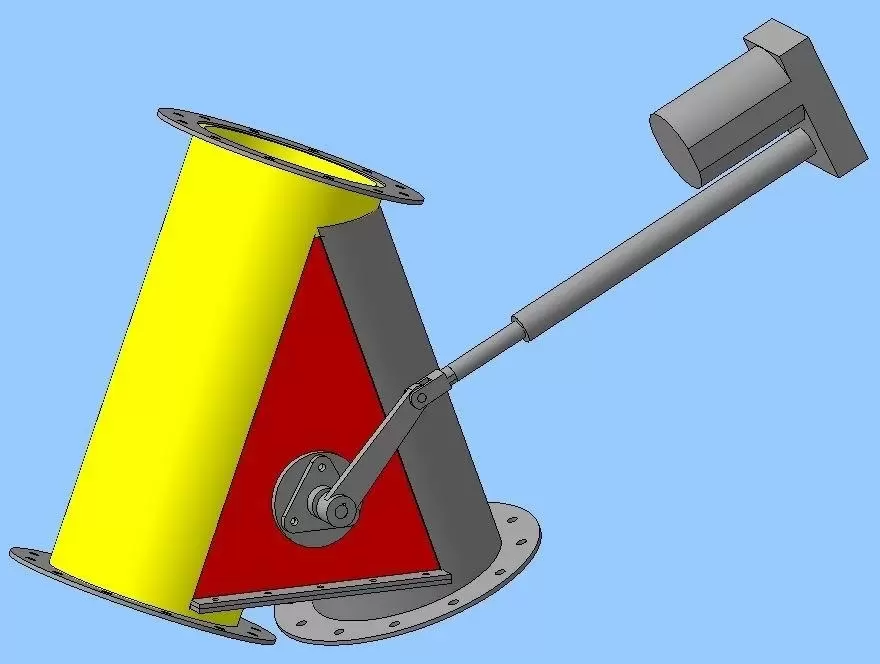 Затвор перекидной для сыпучих материалов: принцип работы и преимущества Затвор перекидной для сыпучих материалов: принцип работы и преимущества изображение